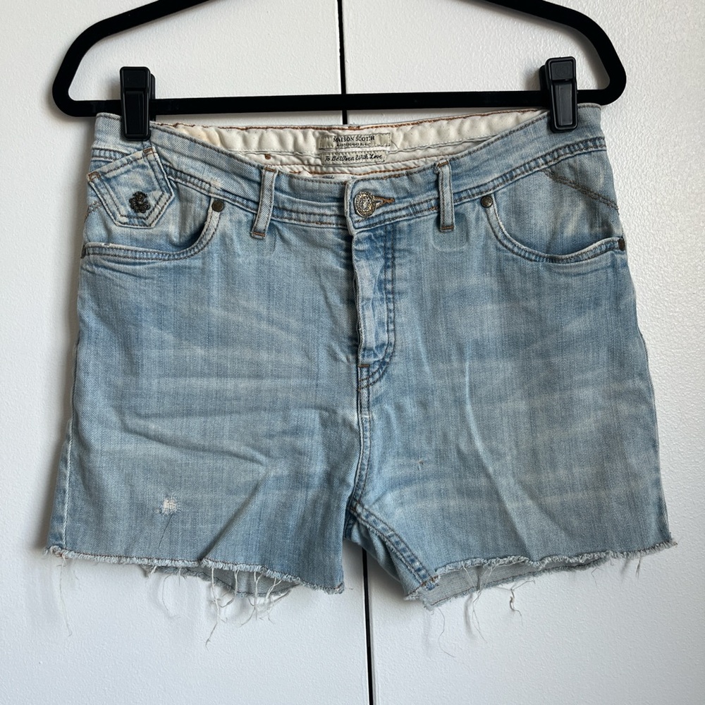MAISON SCOTCH Denim Mini Shorts, US 28